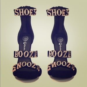 *RARE* Jeffrey Campbell Shoes Booze Snooze heels